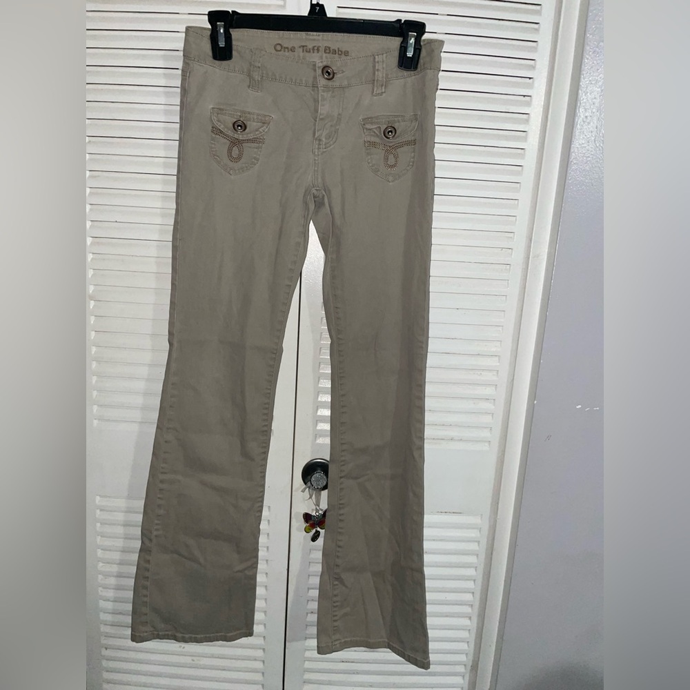 One Tuff Babe Khaki Pants Size 3/4 Women’s